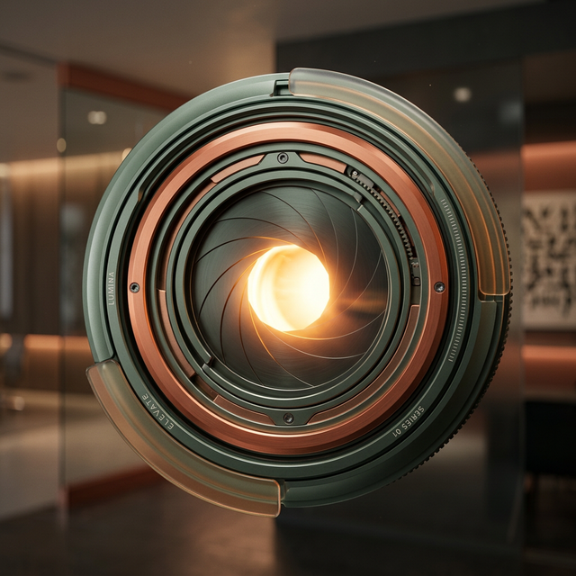 Opening aperture Reveal