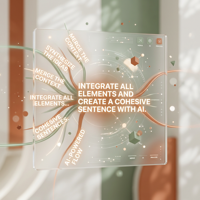 Intelligent Sentence Merging