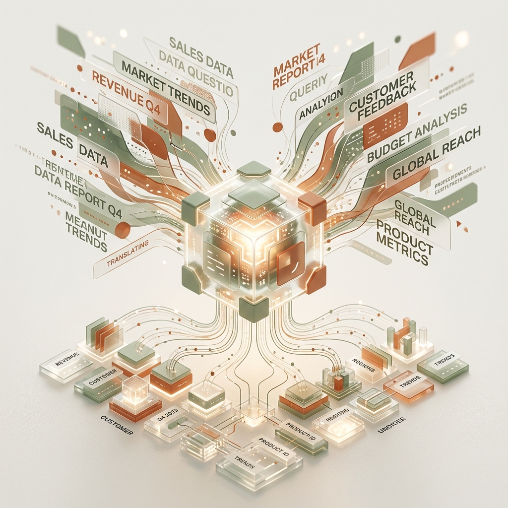 Ask in plain language